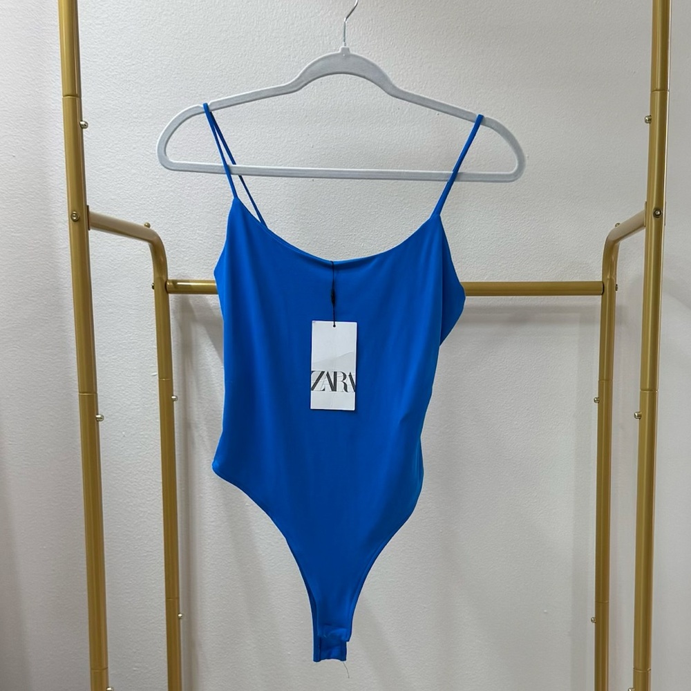 Zara Vibrant Blue Bodysuit
